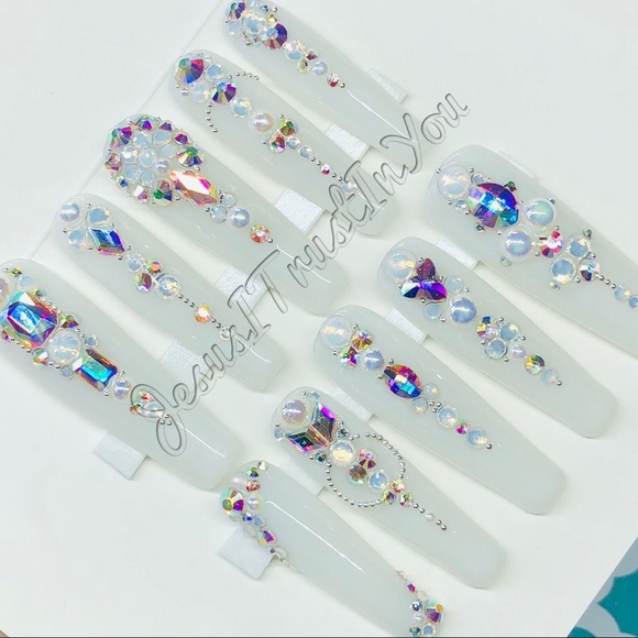 COPY - BEAUTY - XXL BALLERINA PRESS ON NAILS - Picture 7 of 12